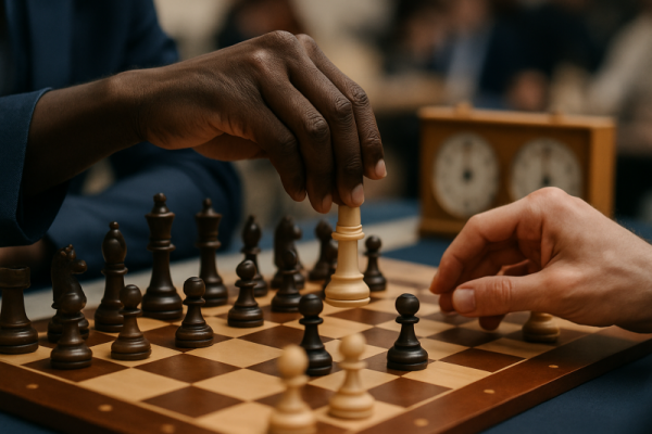 Tournoi d’échecs organisé en Arménie lors des Jeux de la Francophonie 2027, un pays passionné par cette discipline intellectuelle.