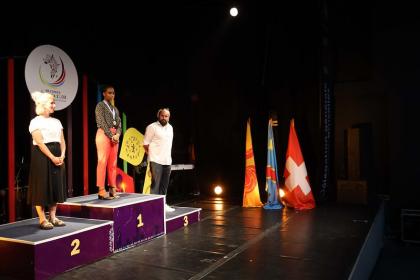 Podium Littérature Jeux de la Francophonie