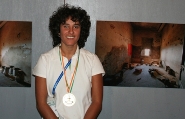 Randa Mirza, lauréate des Jeux de la Francophonie Niger 2005 (c) CIJF/ Tagaza Djibo, Iftic Niger
