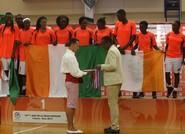 Remise de la médaille d’or à la Côte d’Ivoire
