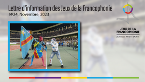 Lettre Newsletter Jeux Francophonie