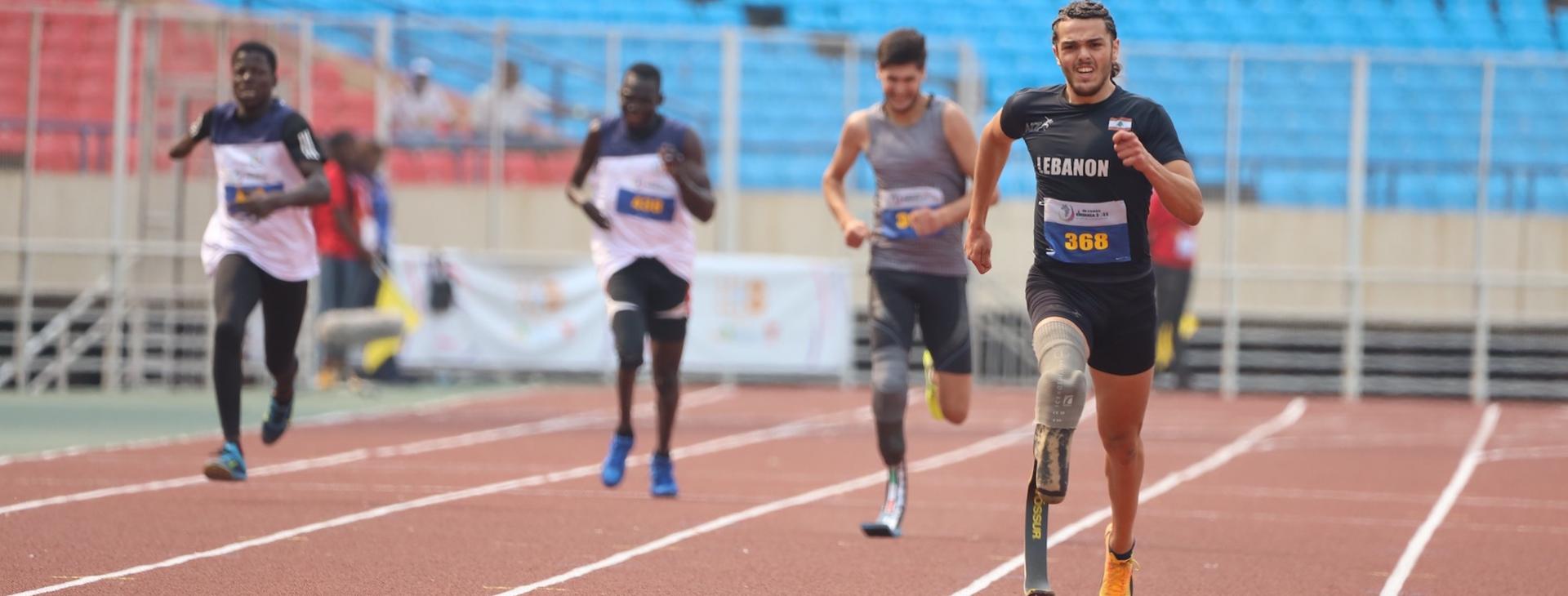 Athlétisme handisport Azr Liban Jeux Francophonie
