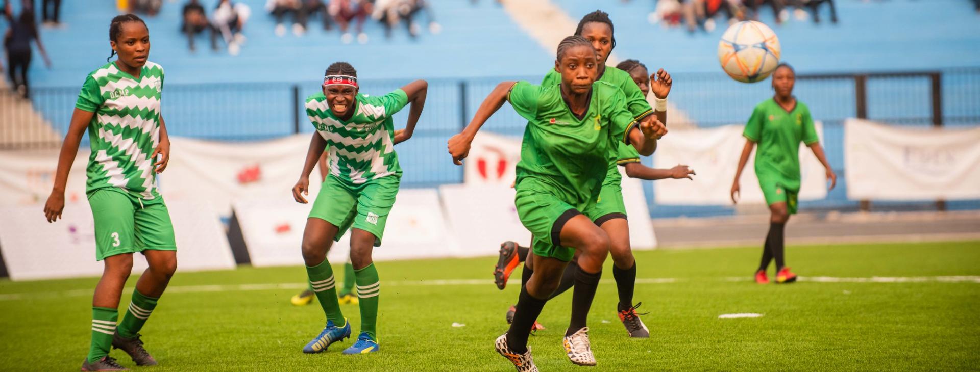Football féminin Kinshasa Jeux Francophonie