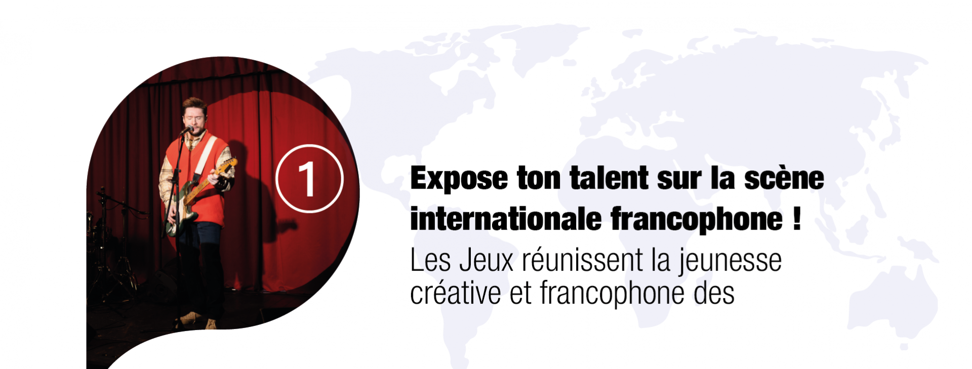 Appel à participation : expose ton talent sur la scène internationale lors des Xes Jeux de la Francophonie – une opportunité unique pour les artistes et jeunes créateurs francophones.
