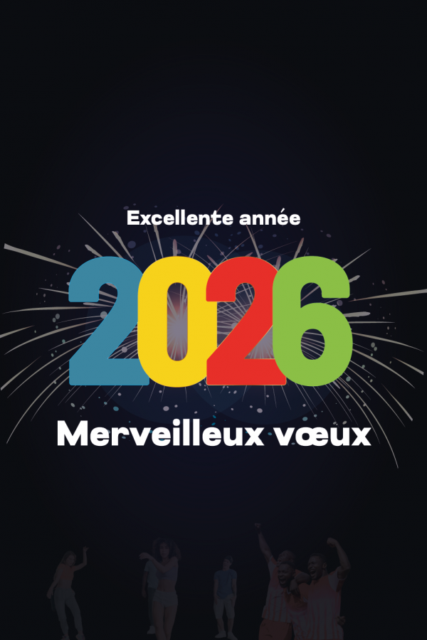 Le CIJF vous présente ses meilleurs vœux et vous souhaite une excellente année 2026!