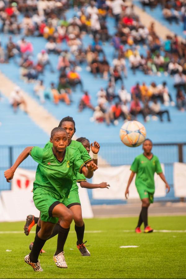 Football féminin Kinshasa Jeux Francophonie