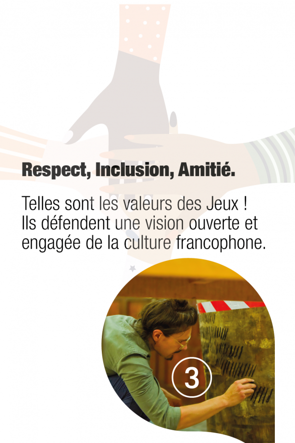 Respect, inclusion et amitié au cœur des Xes Jeux de la Francophonie – un événement international célébrant la diversité, la solidarité et les valeurs humaines à travers la culture et le sport.