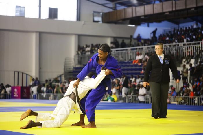 SANI IBRAHIM Mahamat (CHA) vs GANGAYA Winsley Michael (MRI) 