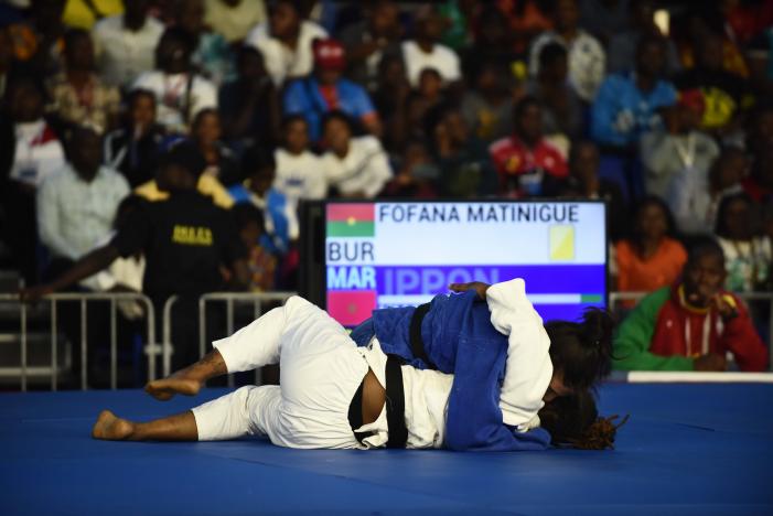 FOFANA Matinigue (BUR) - KHAIRI Oulaya (MAR), bronze 