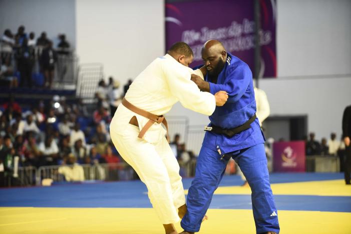 DIABY Mory Cheick Oumar (CIV) - SAMBA Hardel (CGO, bleu), bronze