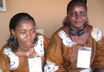 Bénévoles, Jeux de la Francophonie Niger 2005 © Idrissou Tao / IFTIC Niger / CIJF