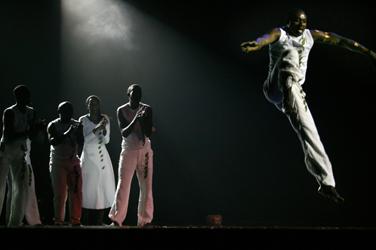 Jeux de la Francophonie Liban 2009;Danse - Troupe du RwandaPalais de l'UNESCO &copy; CIJF/Jean-Yves Ruszniewski 
