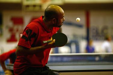 Jeux de la Francophonie Liban 2009, Tennis de Table : Jean-François Roussy (CAN)© CIJF/ Jean-Yves Ruszniewski