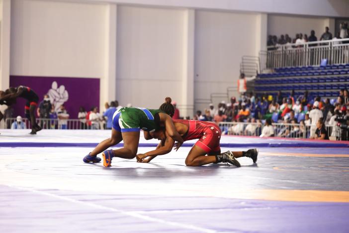 RAKOTOARISOA Lalanirina Hasimbola (MAD - vert) - MEYA Gloria Kamosi (COD)