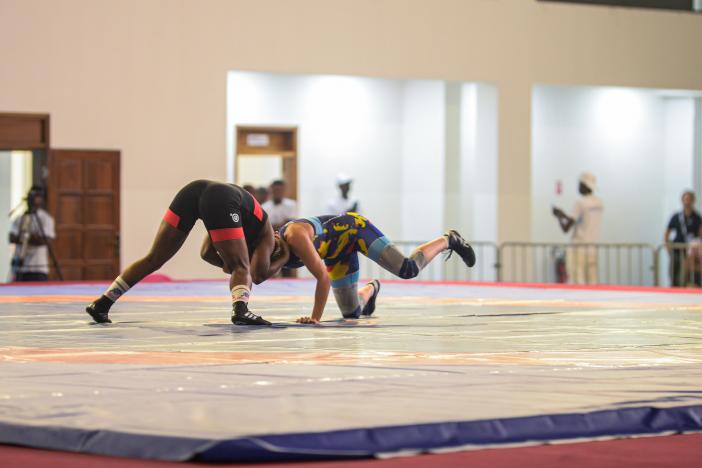 CAPEZAN Amina Roxana (ROU), or - NGIRI Blandine Nyeh (CMR), argent 