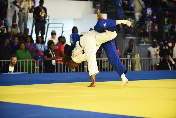 GODBOUT Coralie (CAN), argent  - NGELEBEYA Liz, Laury (FRA), or