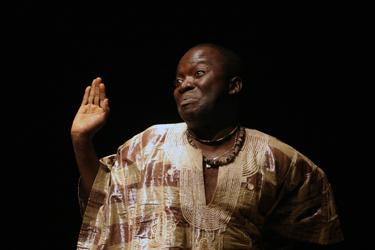 Jeux de la Francophonie Liban 2009;Contes et conteurs Théâtre Béryte :Tonton Patrice Tonakpan (Bénin)&copy; CIJF/Jean-Yves Ruszniewski 