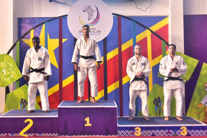 Podium Judo Kinshasa 73 