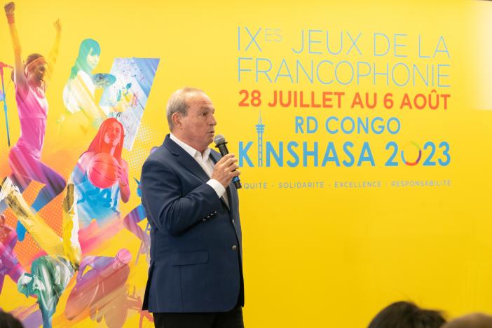 Entretien avec Michel HUET Délégué de la Fédération Internationale de Judo pour les Jeux de la Francophonie de Kinshasa 2023