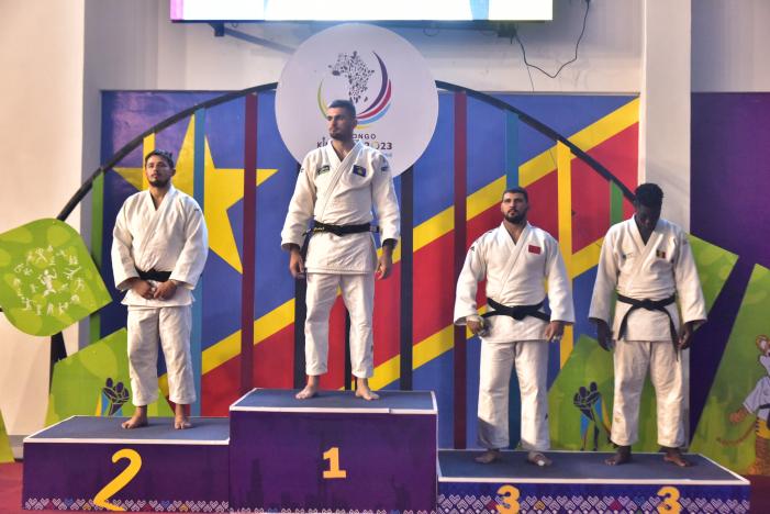 Podium Judo masculin, - 100 kg ©CIJF/CNJF, 4 août