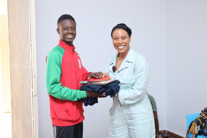 Sarah Hanffou Ambassadrice Jeux Francophonie Kinshasa