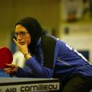 Jeux de la Francophonie Liban 2009, tennis de table : Sara El Sokari (EGY) &copy; CIJF/ Jean-Yves Ruszniewski