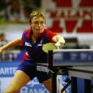 Jeux de la Francophonie Liban 2009, tournoi individuel de tennis de table - Audrey Mattenet (FRA)&copy; CIJF/ Jean-Yves Ruszniewski