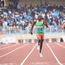 Athlétisme masculin, 400 m hommes Kinshasa or argent Dair Diouf