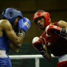 Boxe -64kg : Maroc VS France, Jeux de la Francophonie Liban 2009 &copy; CIJF/ Jean-Yves Ruszniewski