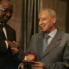 Nabih Berri, Président de l'Assemblée nationale du Liban reçoit la médaille Senghor