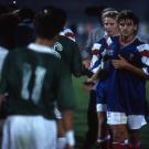 Finale de football (France-Egypte), Jeux de la Francophonie, France 1994 ; © AF Assimon