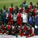 L'équipe junior du Congo (football) médaillée d'or, &copy; CIJF/ Jean-Yves Ruszniewski