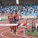 Mohamed Tindouft, Maroc, argent, 3000m steeple, Kinshasa 2023