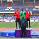 Podium 3000 steeple Hommes Jeux Francophonie