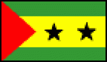 Sao Tomé-et-Principe drapeau