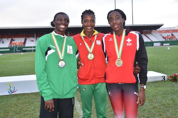 Podium Saut en longueur @CIJF