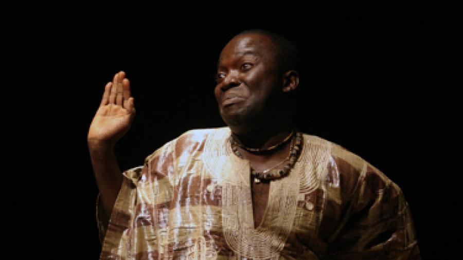 Jeux de la Francophonie Liban 2009;Contes et conteurs Théâtre Béryte :Tonton Patrice Tonakpan (Bénin)© CIJF/Jean-Yves Ruszniewski