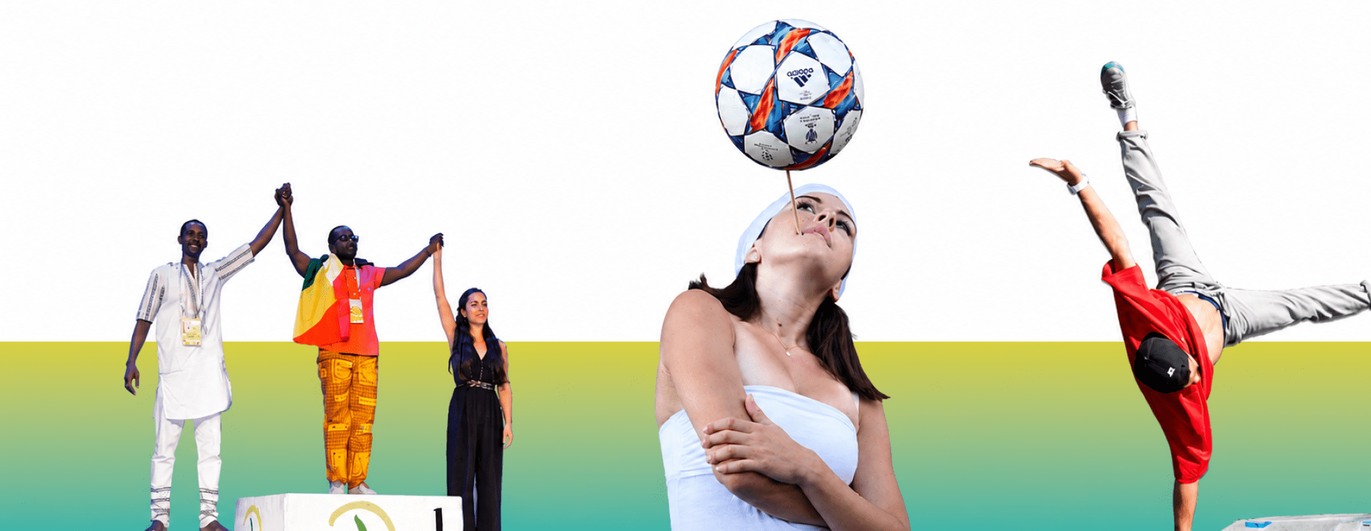 Portraits des participants aux Jeux de la Francophonie