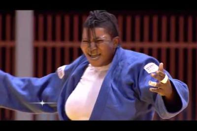 Carole IMONGO KIMBERLY (Congo RD) vs. Sarah Perks (Canada) - Lire la vidéo 28 sur 36, fenêtre modale
