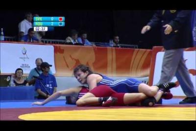 Lutte Libre Femmes - Finale (-48kg) Slovaquie/Roumanie - VIIes Jeux de la Francophonie - Lire la vidéo 31 sur 40, fenêtre modale
