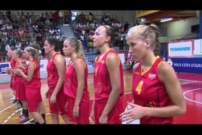 Basket-Ball Féminin - Finale (CIV/FWB) - VIIes Jeux de la Francophonie 1/4 - Lire la vidéo 36 sur 40, fenêtre modale