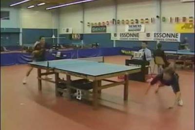 Tennis de table - IIes Jeux de la Francophonie - Lire la vidéo 1 sur 2, fenêtre modale