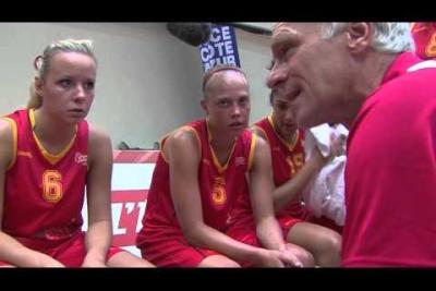 Basket-ball féminin - Finale CIV/FWB - VIIes Jeux de la Francophonie 3/4 - Lire la vidéo 38 sur 40, fenêtre modale