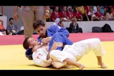 VIIIes Jeux de la Francophonie 2017 - JUDO - 25 juillet - Lire la vidéo 9 sur 36, fenêtre modale