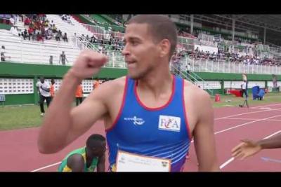 VIIIes Jeux de la Francophonie 2017 - ATHLETISME et HANDISPORT FINALES H/F 24 JUILLET - Lire la vidéo 5 sur 36, fenêtre modale